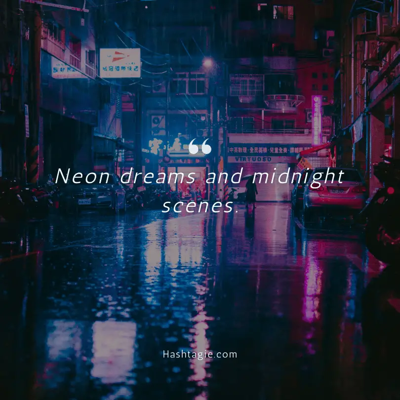 Night Life Captions  example image