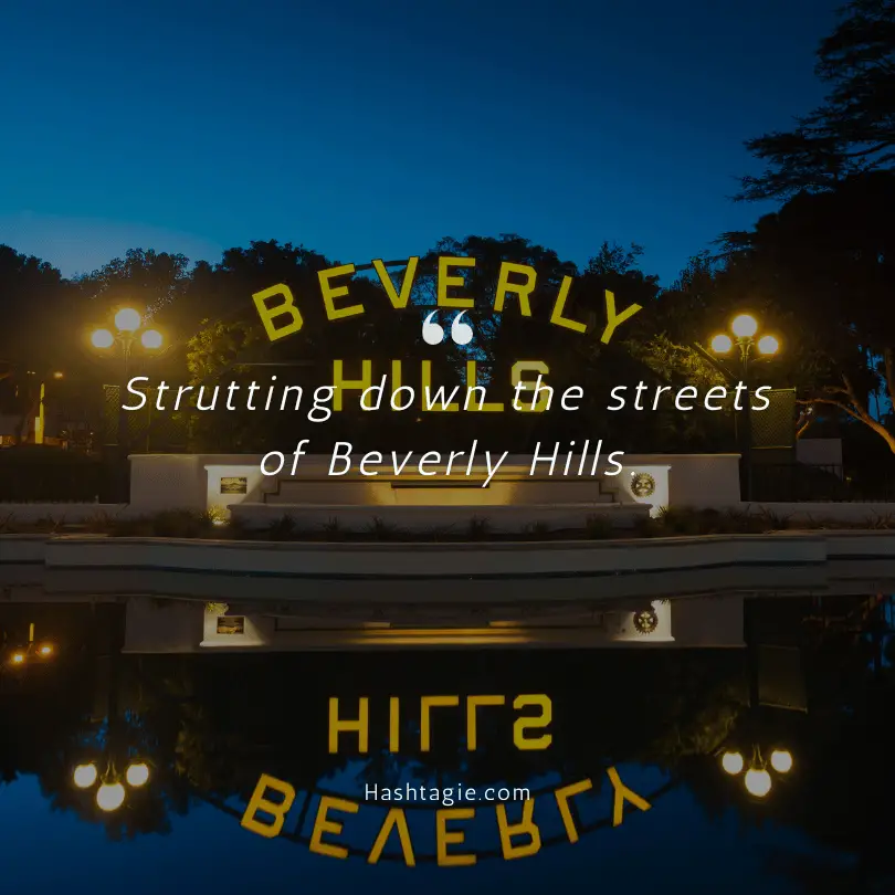 Beverly Hills captions example image