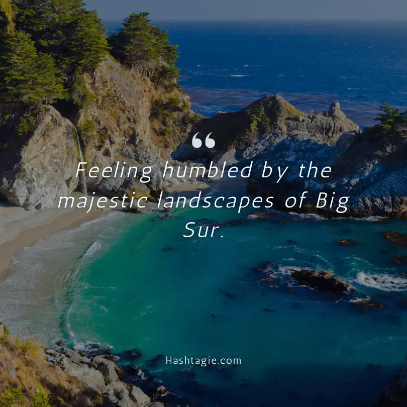 Big Sur captions example image