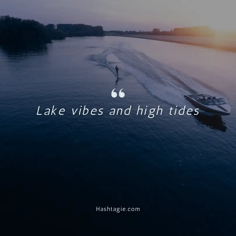 Boat Captions for Lake Days  example image