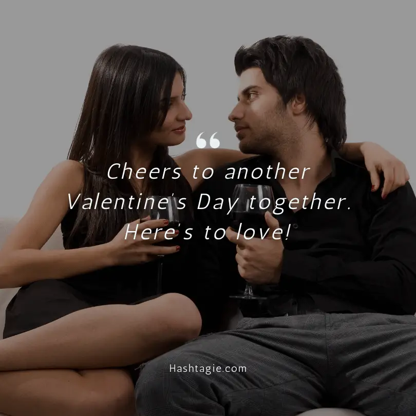 Boyfriend Instagram Captions for Valentine's Day  example image