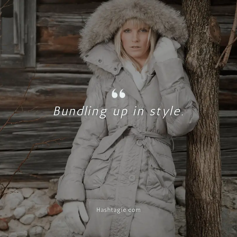 Captions about winter fashion example image