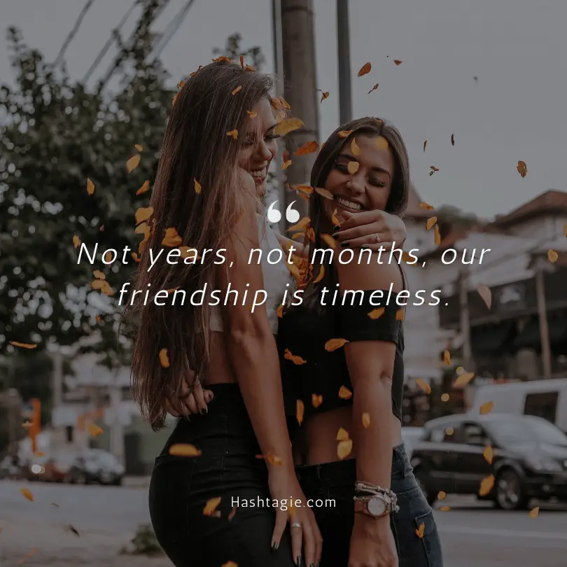 Captions for lifelong friendships   example image