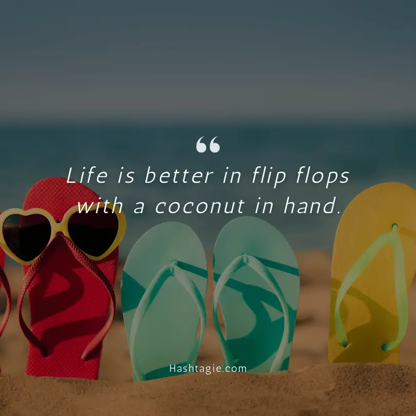 Caribbean beach captions example image