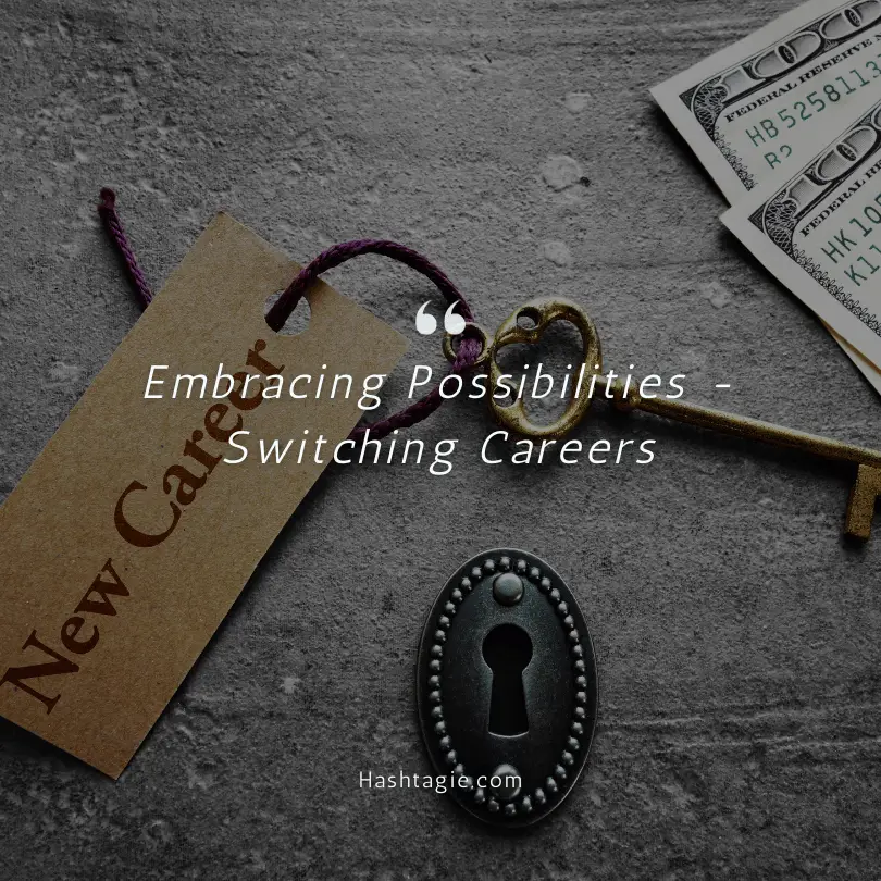 Change captions for switching careers example image