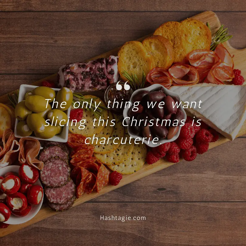 Charcuterie board quotes for Christmas example image