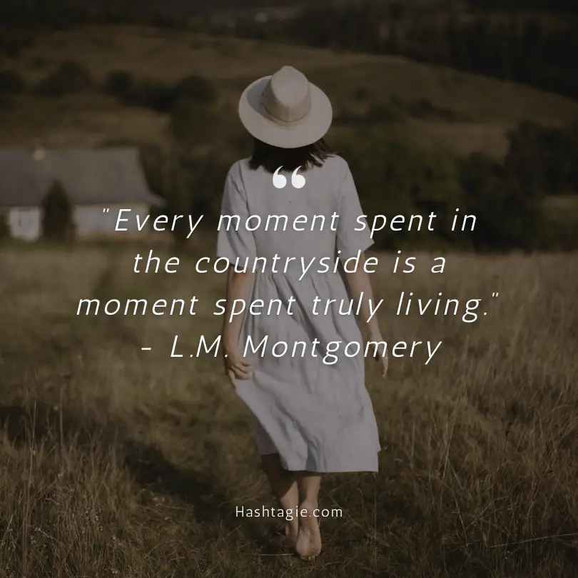 Countryside retreat quotes  example image