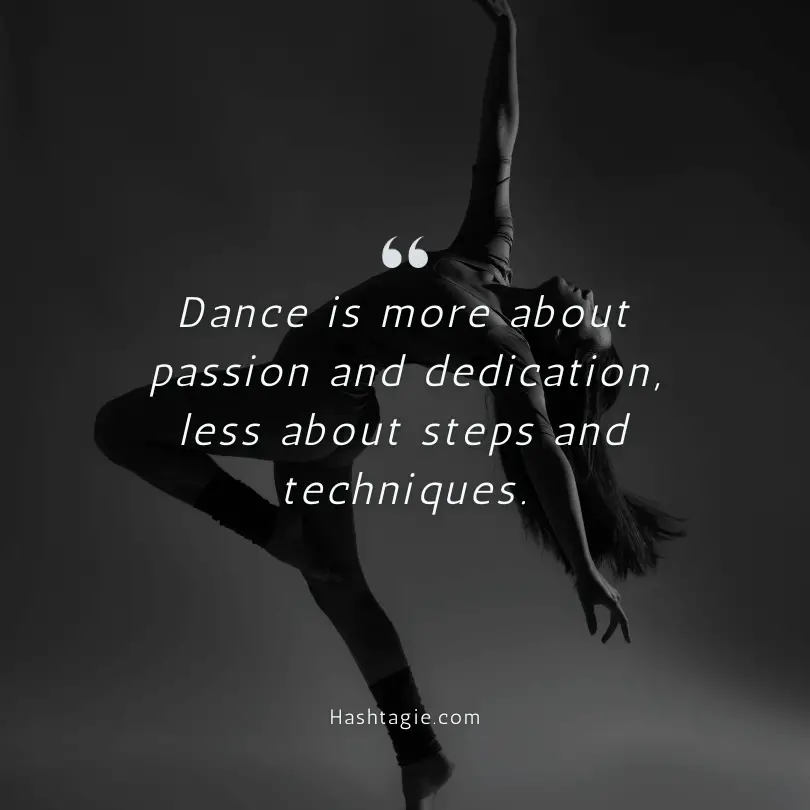 Dedication and hard work quotes for dancers example image