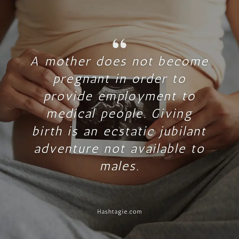 Expecting mother quotes example image