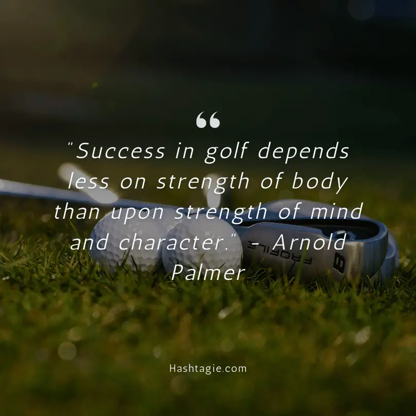 Golf quotes from legends example image