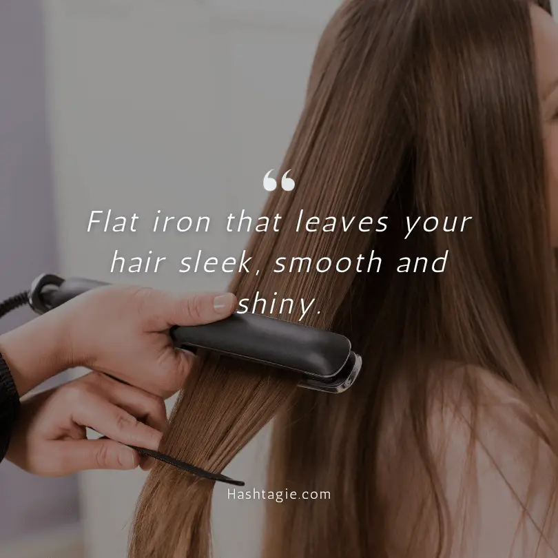 Hairstylist captions for hair product reviews example image