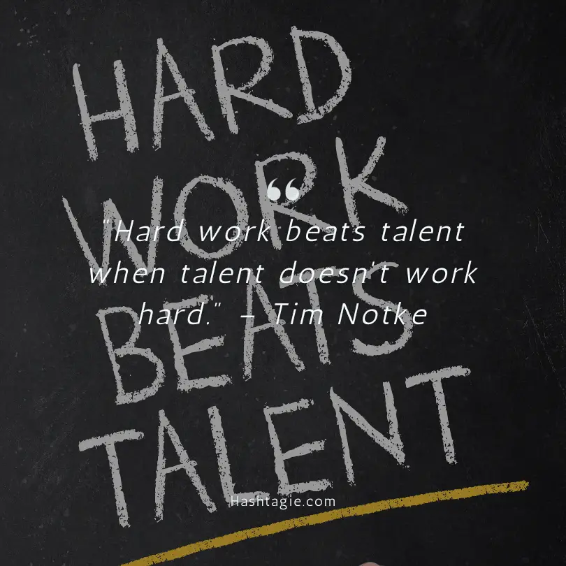 Hard work quotes for athletes example image