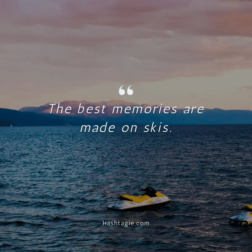 Lake quotes for water sports like water skiing or wakeboarding  example image