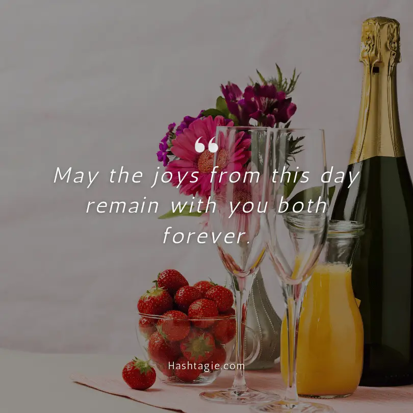 Mimosa Toasts for Weddings example image