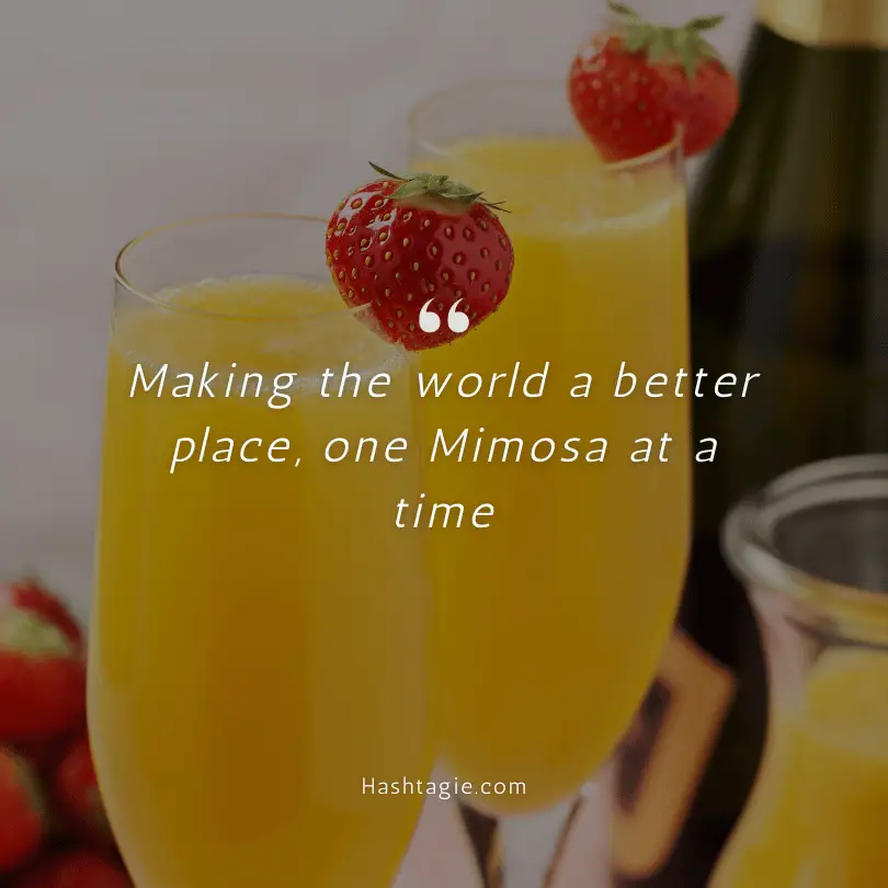 National Mimosa Day Captions example image