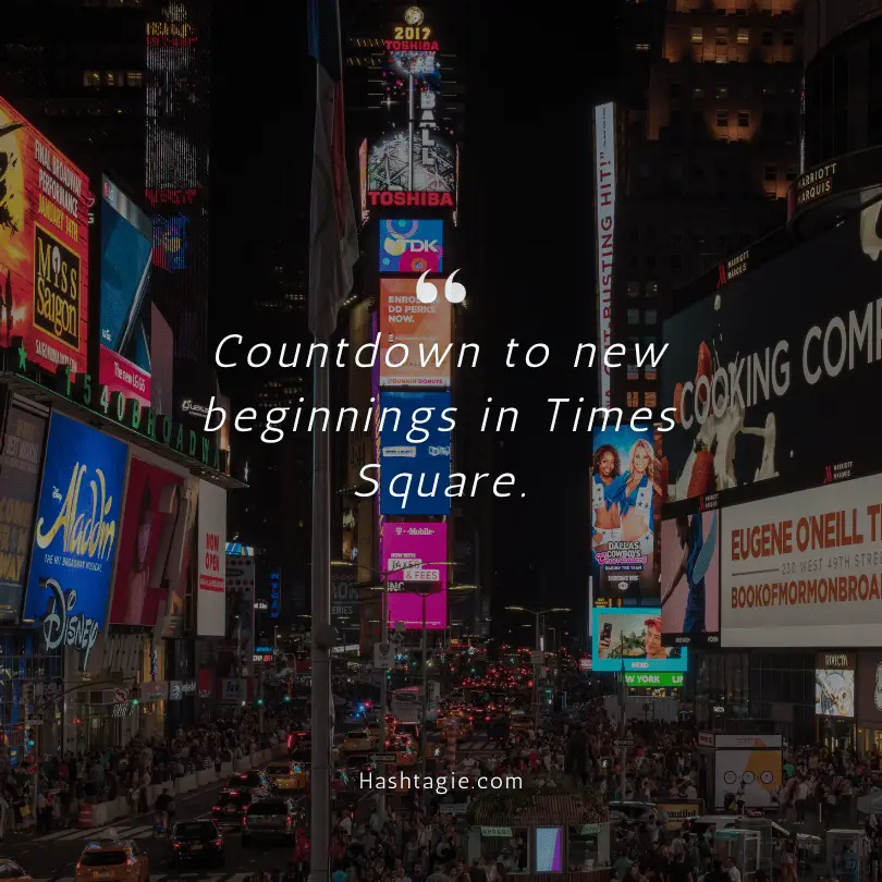 New Year’s Eve in Times Square example image