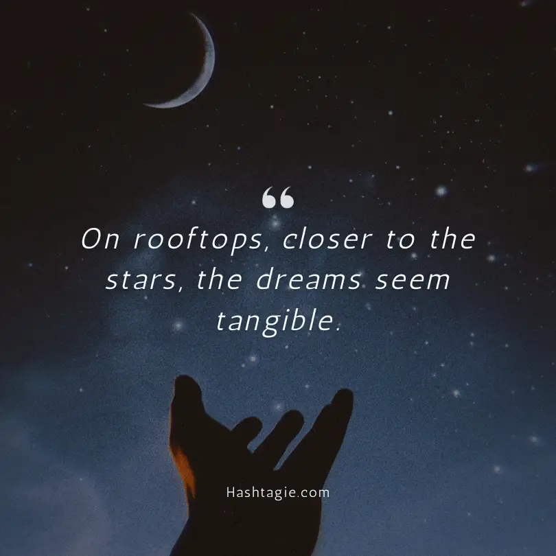 Rooftop quotes for dreamers example image