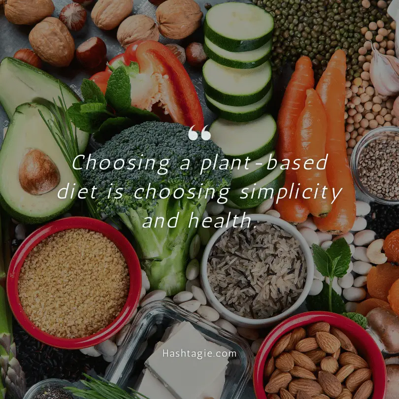 Simplicity quotes for plant-based diet  example image