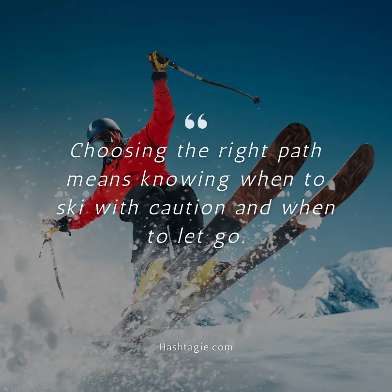 Skiing quotes for beginners  example image