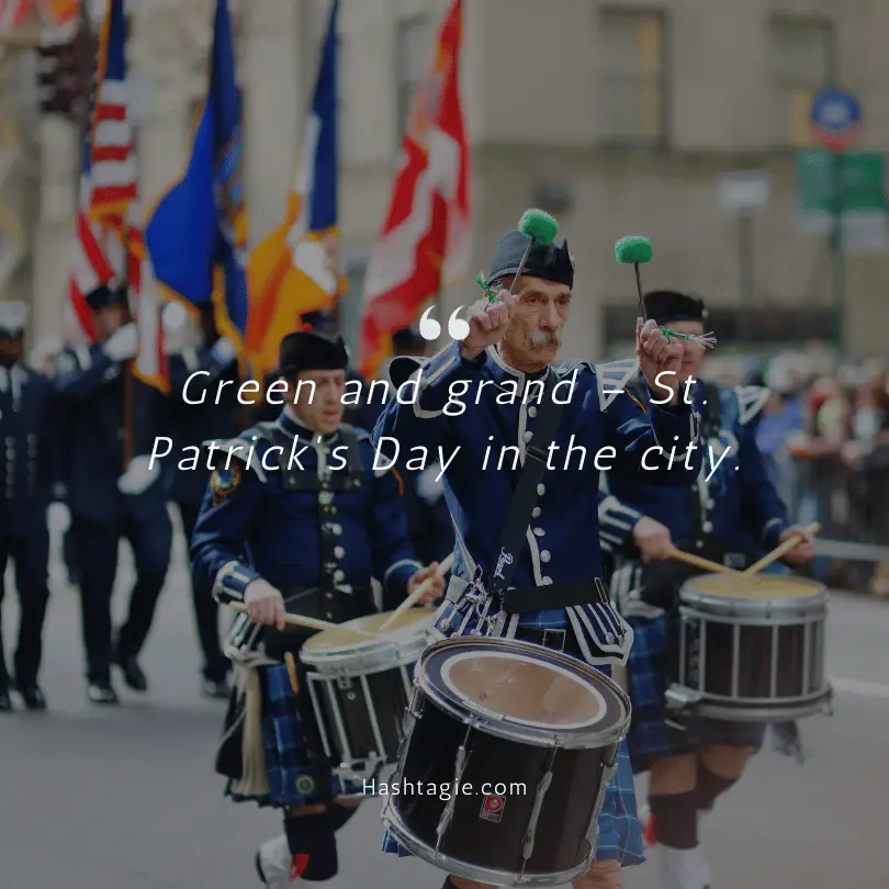 St Patrick's Day Parade in NYC example image