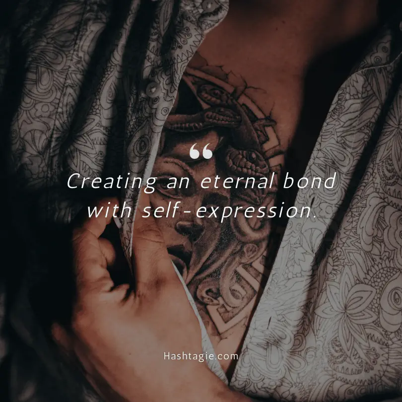 Tattoo reveal captions example image