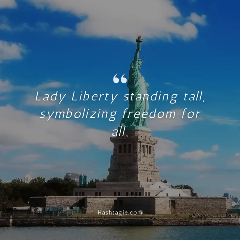 Visiting the Statue of Liberty example image